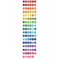 Charm Squares Kona Cotton CHS-564-101 Bright