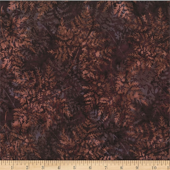 Hoffman Bali 3377-309 Handpaints Brown fern