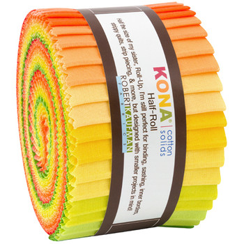 Half Rolls Kona Cotton HR-143-24 Citrus Fruit Palette