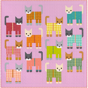 Quilt Kit Cats in Pajamas