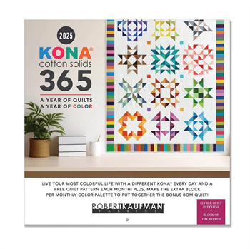 Kona Cotton Solids Block of the Month