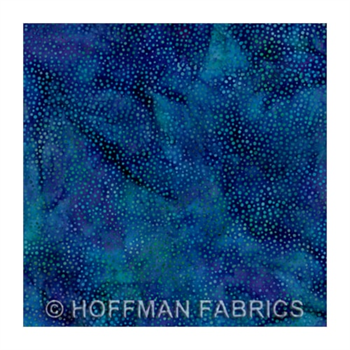 Hoffman Batik 3019-054 Batik Dots - Lupine