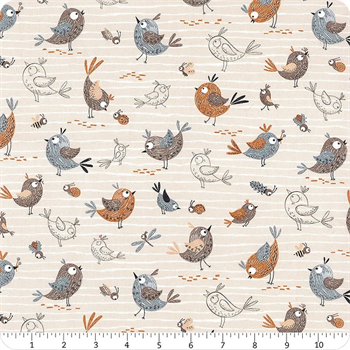 MODA 39030-11 Chirp Friends Cloud