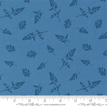 MODA 3317-17 Field of Flowers Cornflower Dark Blue