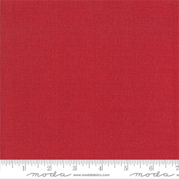 Backing, Dubbelbreed, Achterkantstof, MODA 11155-15 Morris Garden Crimson